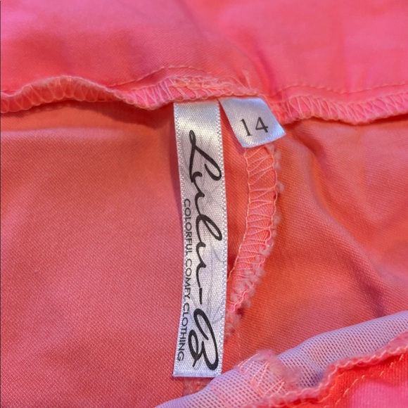 Lulu-B Women's Black and Pink Shorts Set - Picture 4 of 8